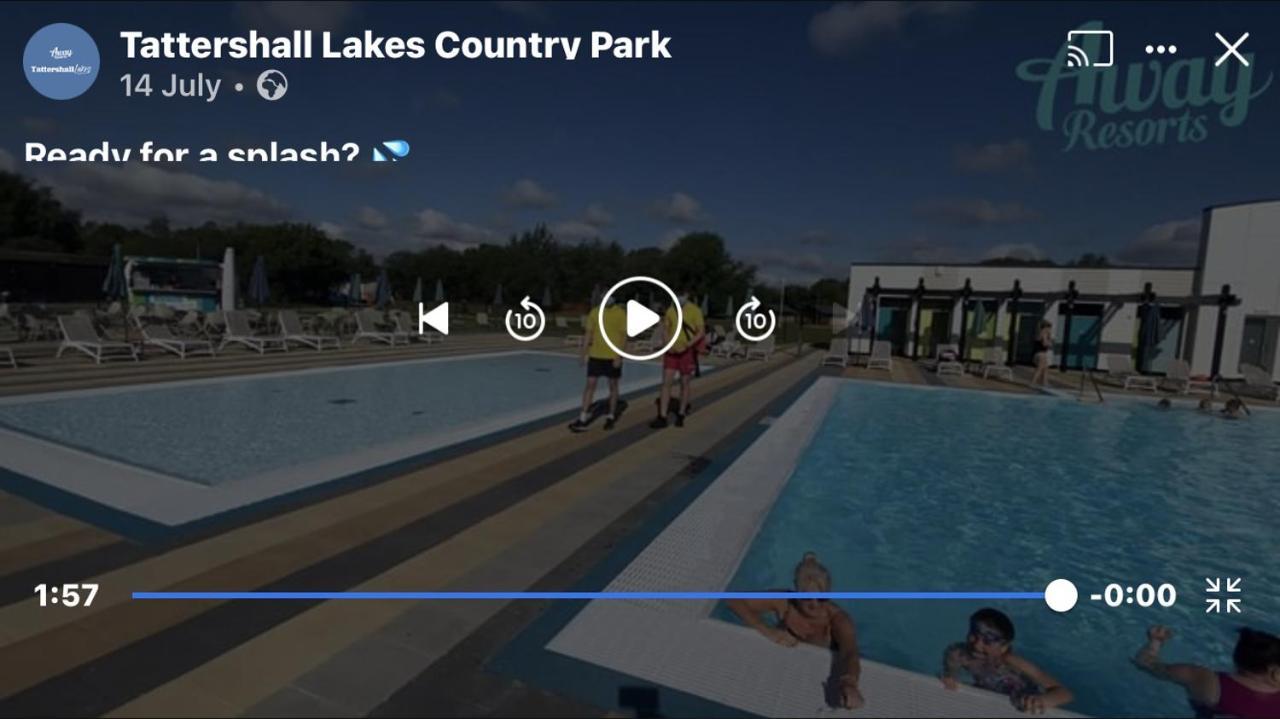 Tattershall Lakes Retreat 3 Bedroom Mini Lodge Waddington  Exterior photo